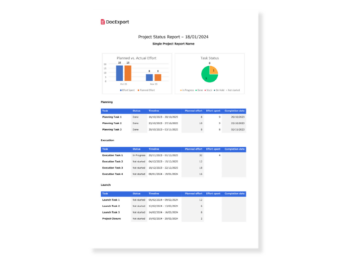 DocExport_Project Report with Charts