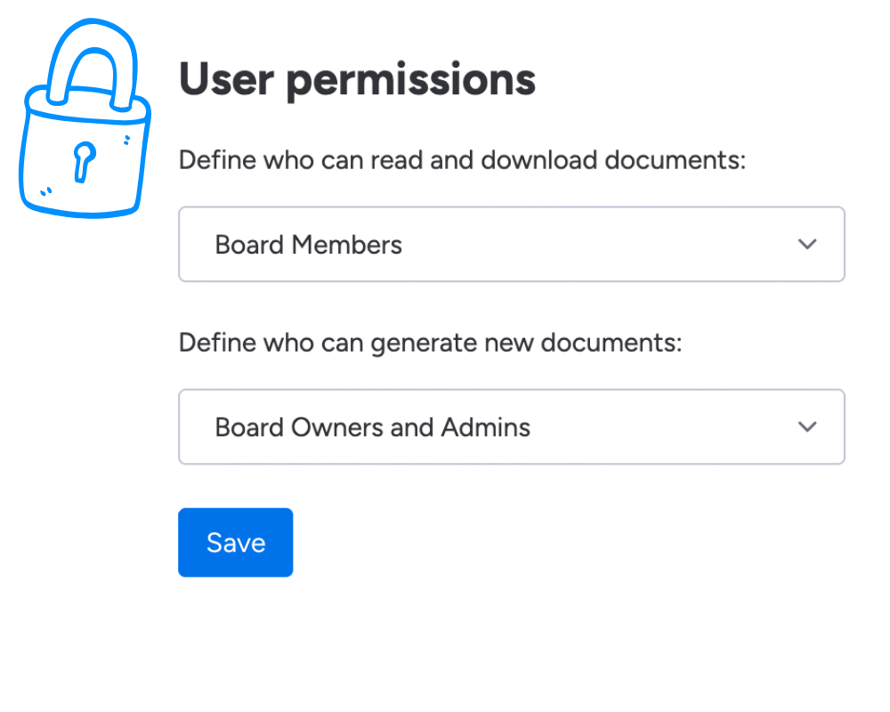 DocExport Custom User Permissions