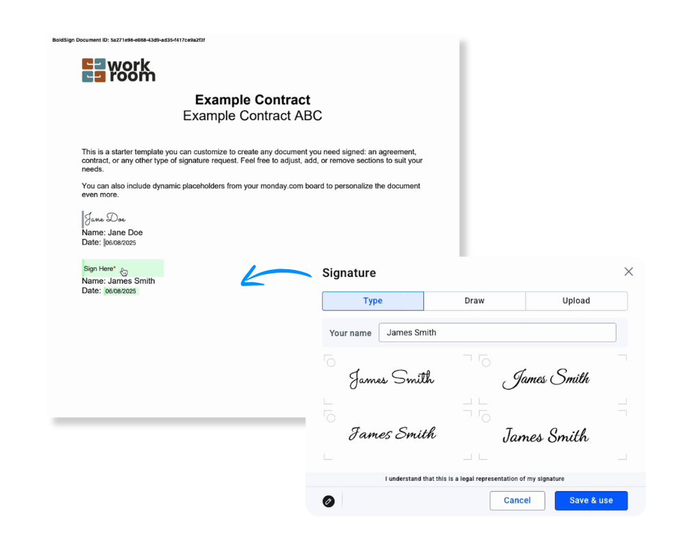 DocExport eSignatures